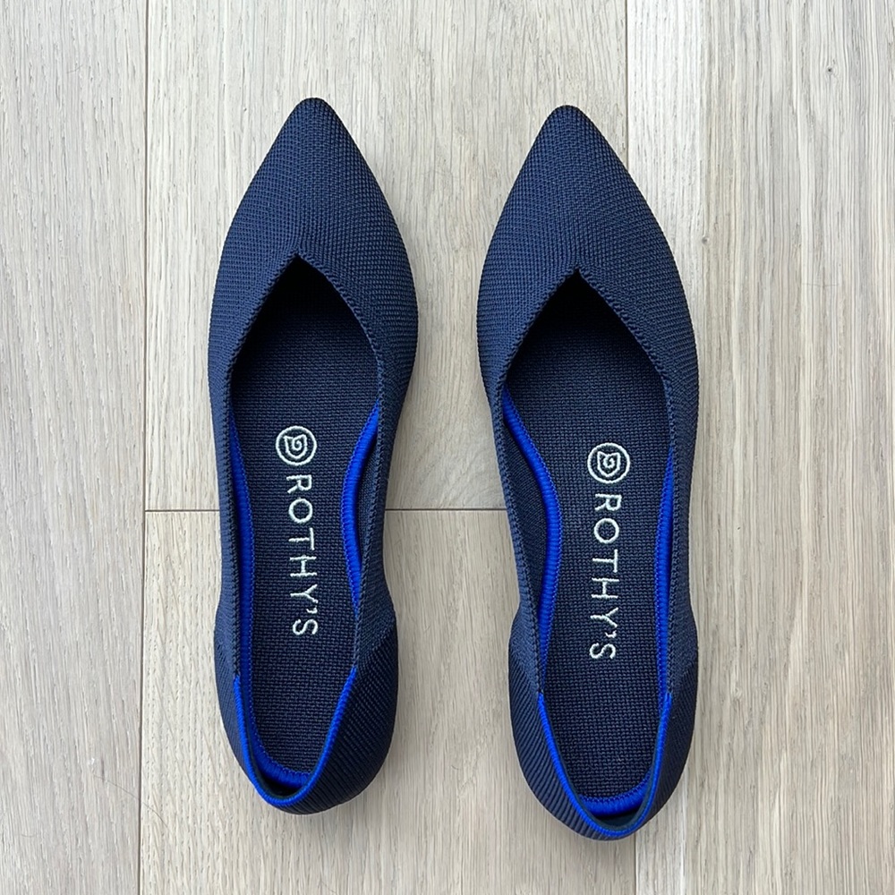 Rothy’s pointed toe flats